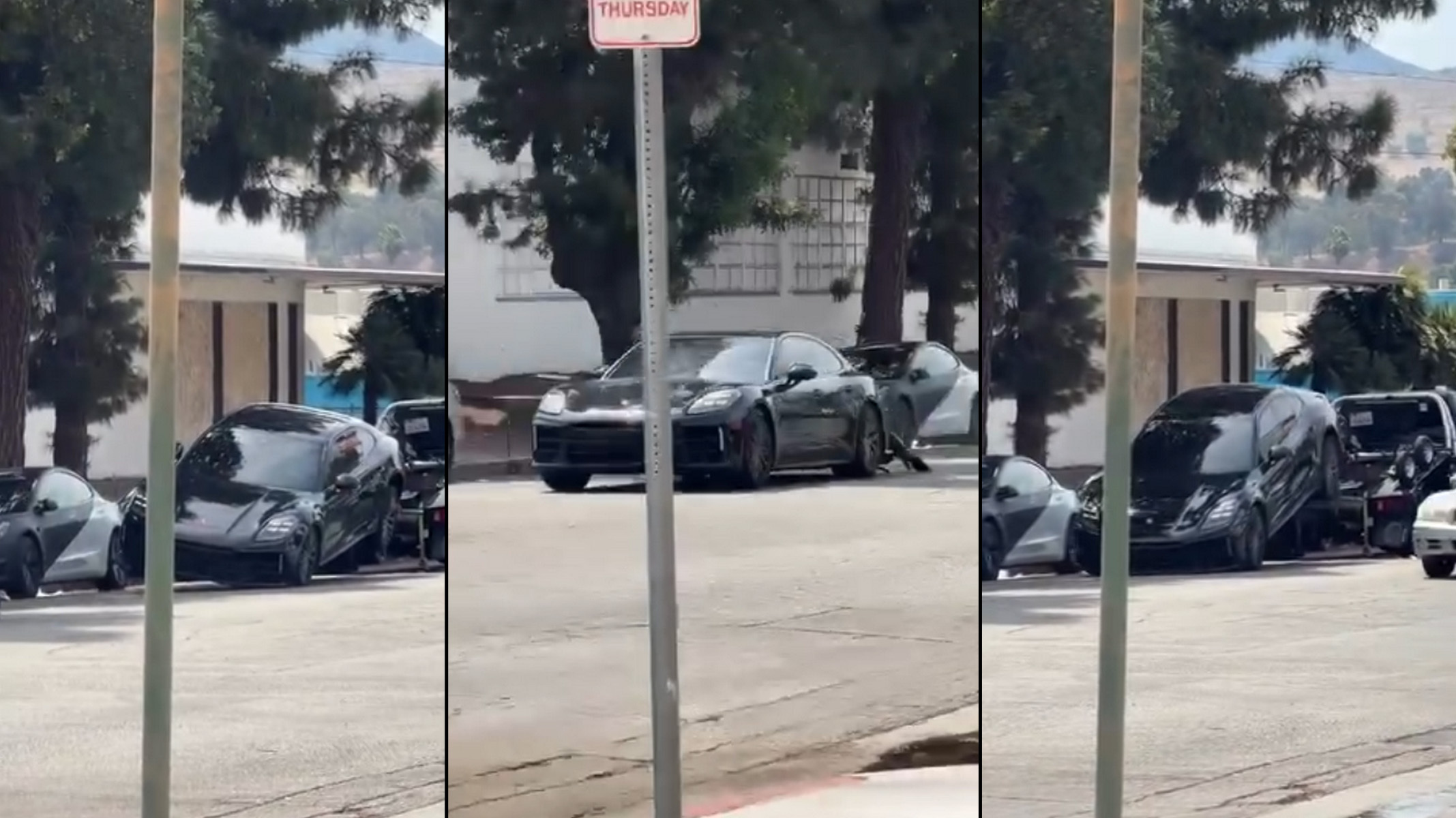 A Porsche Won Its Fight With A Tow Truck, Its $2,300 Bumper Did Not