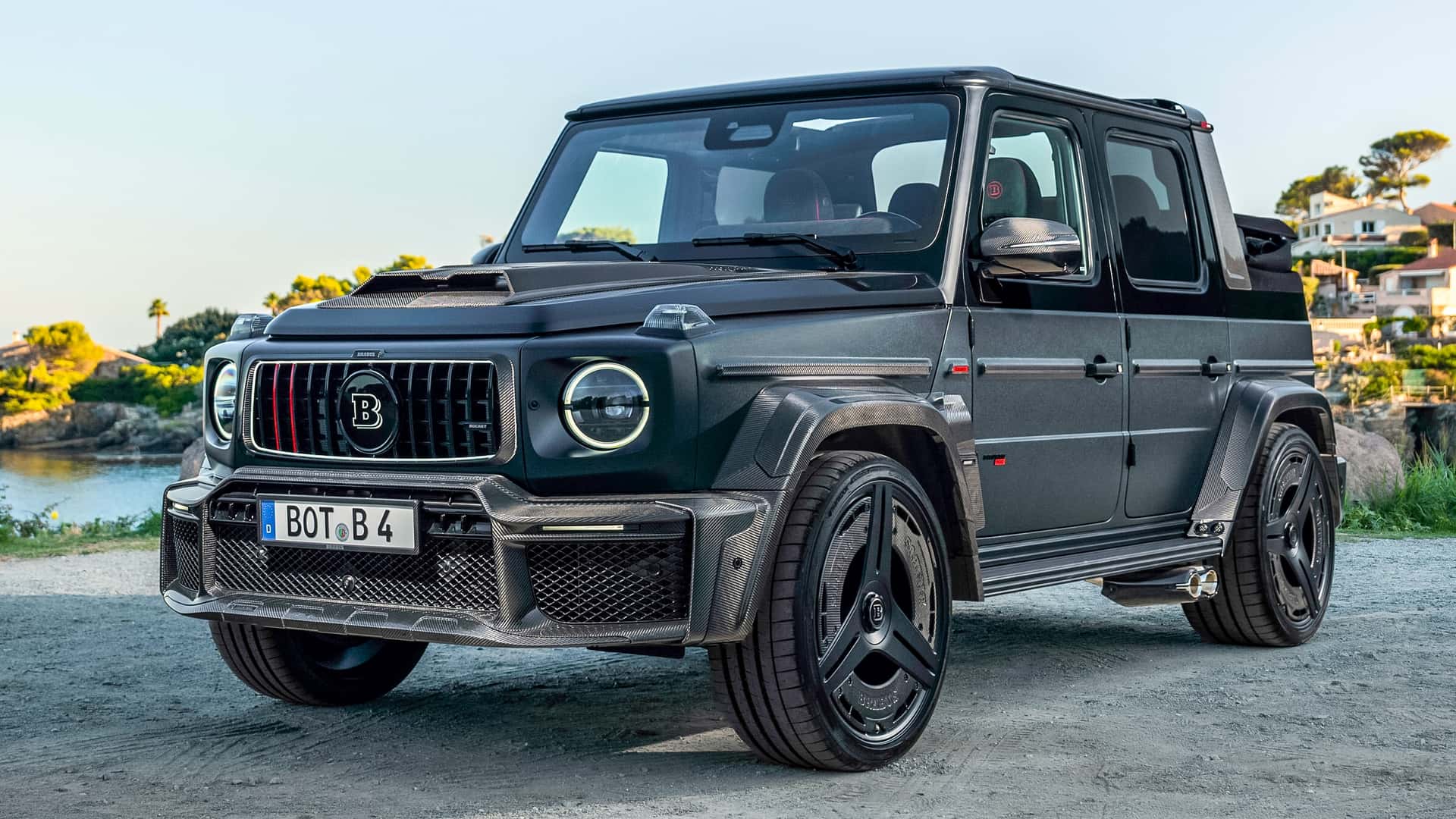 Brabus Rips The Roof Off The G 63, Creates 888 HP Cabrio