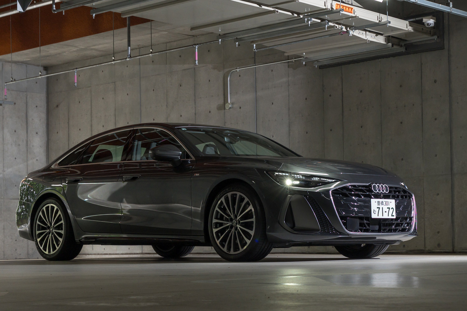 【アウディ A6 新型試乗】既存の車種と一味違うのは、ステアリングフィールの「アナログ感」だった