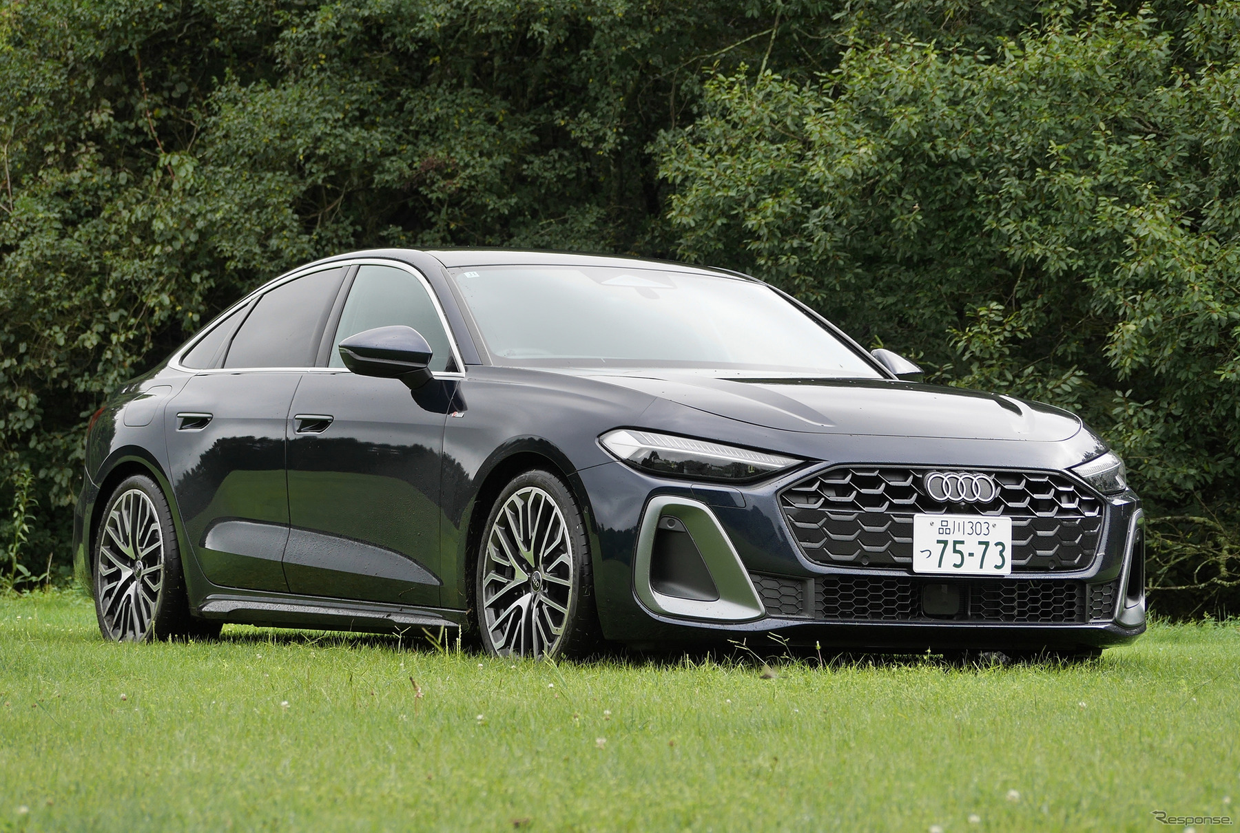 【アウディ A5 新型試乗】「ちょうどよい」サイズと、4気筒ディーゼルとして満点の静粛性…中村孝仁